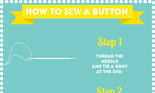 How to Sew a Button